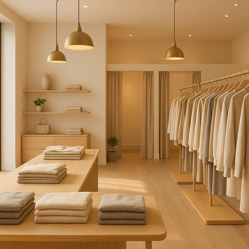Boutique interior